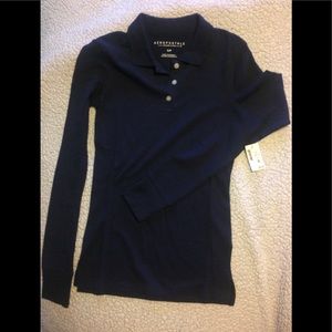 Aeropostale Long Sleeved Polo